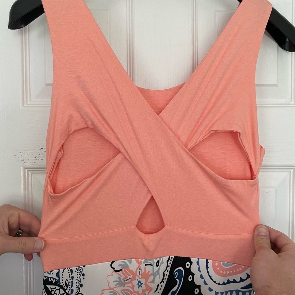 ModCloth Peach Maxi - Picture 2 of 5
